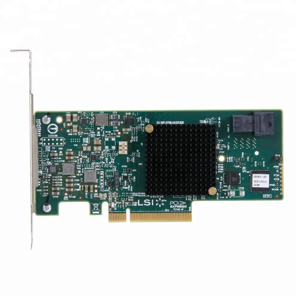 
New Broadcom Avago LSI MegaRAID SAS 9341 4i/LSI 00419/Entry Line Of 4 port 12gb/s Pcie 3.0 Sata sas Raid Controllers 