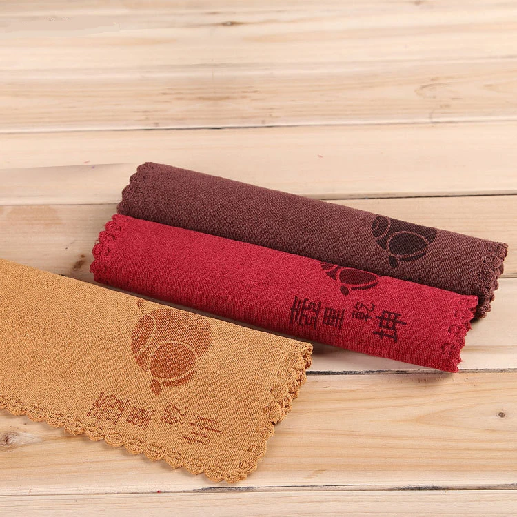 
Luxury Super Microfiber Customized Quick-Dry Tea Towel Made in China 