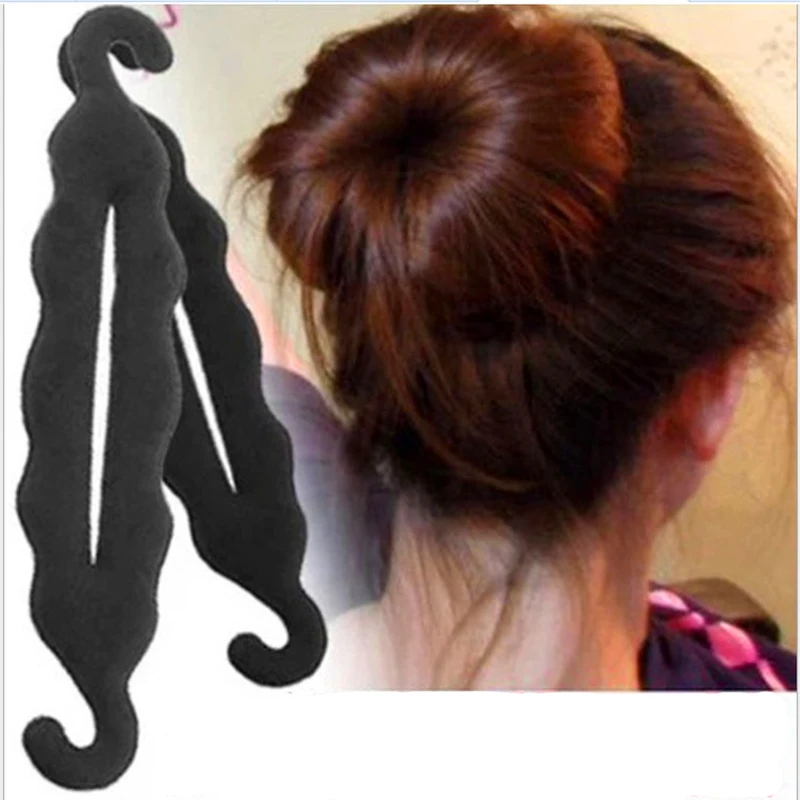 Women Magic Foam Sponge Hairdisk Hair Device Donut Quick Messy Bun Htb1bn0rkvcdq6fx6 Jpg