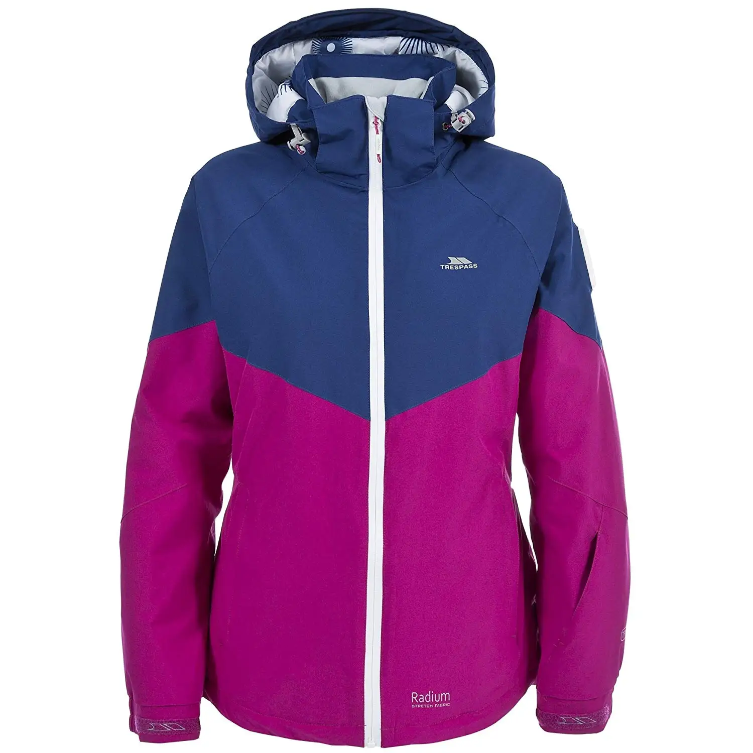 trespass ski jacket womens