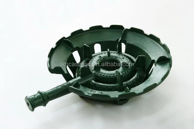 Gas 2 Ring Burner Cast Iron Table Gas Cooktops Cast Iron Pan Support