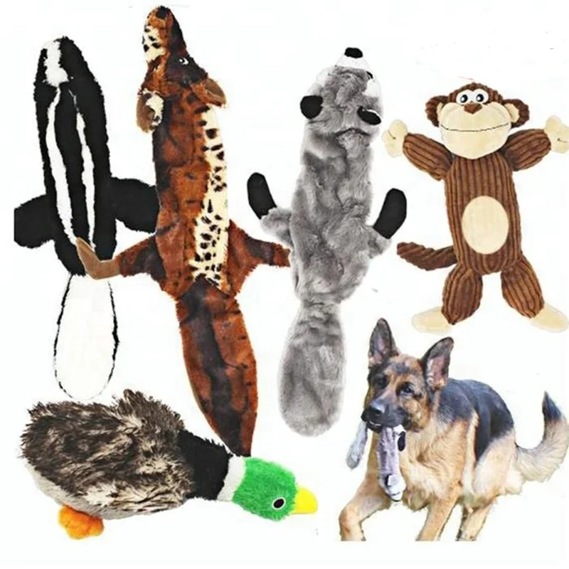 no stuffing squeaky dog toys