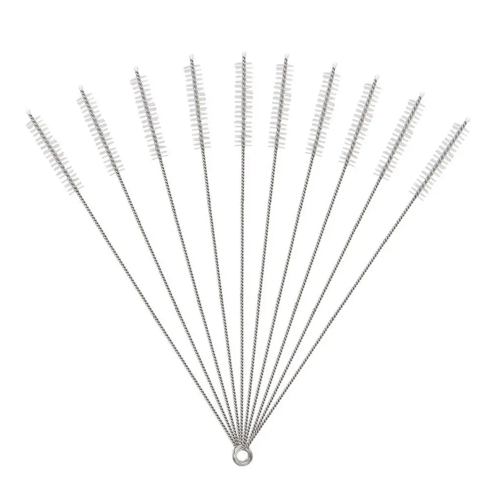 

Straws F304 Stainless Steel Nylon Cleaning Brushes for Straws