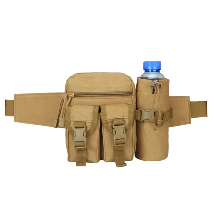 

Factory fashion outdoor CS military tactical waist bag pack with water bottle holder, Black, khaki, acu, cp, jungle digital,army green, desert camflague