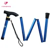 Elderly products Five section Aluminium alloy folding walking cane