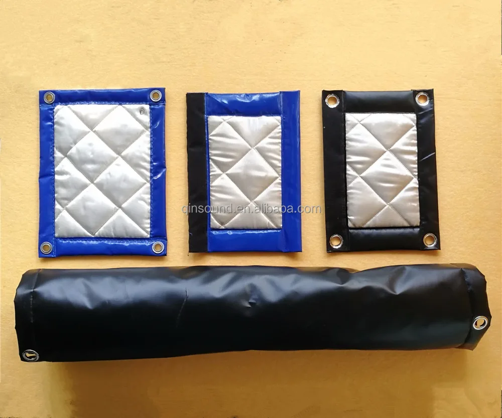 
Workshop Reusable Dismountable PVC Noise Barrier Outdoor Soundproofing Material 