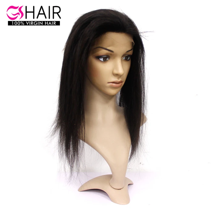 

Wholesale Cheap 8A Human Hair Cuticle Aligned Hair Products Weave Bundles Closure Lace 360 Frontal Wigs, Natural black color #1b