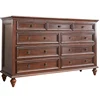 American country style wood drawers Storage Cabinet