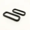 Black Gun Metal D Ring for Handbag Buckle Rectangle Ring Hardware