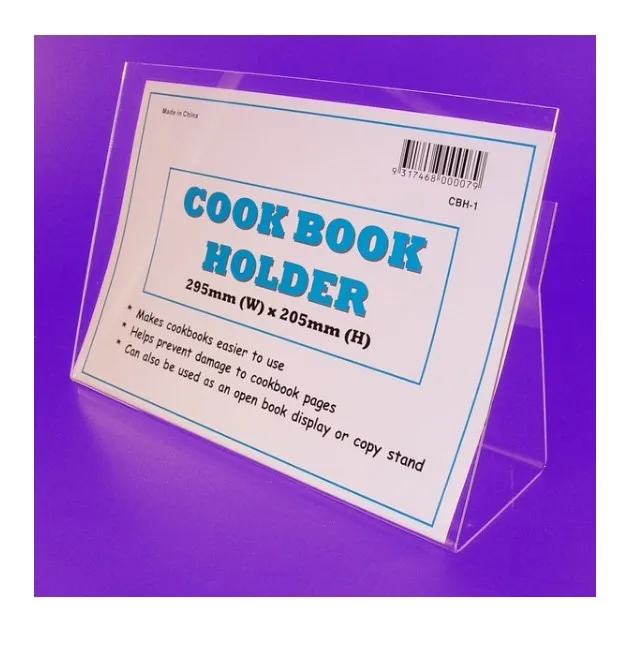 Tabletop Clear Acrylic Book Holder 297 X 200 X 90mm Buy Acrylic Book