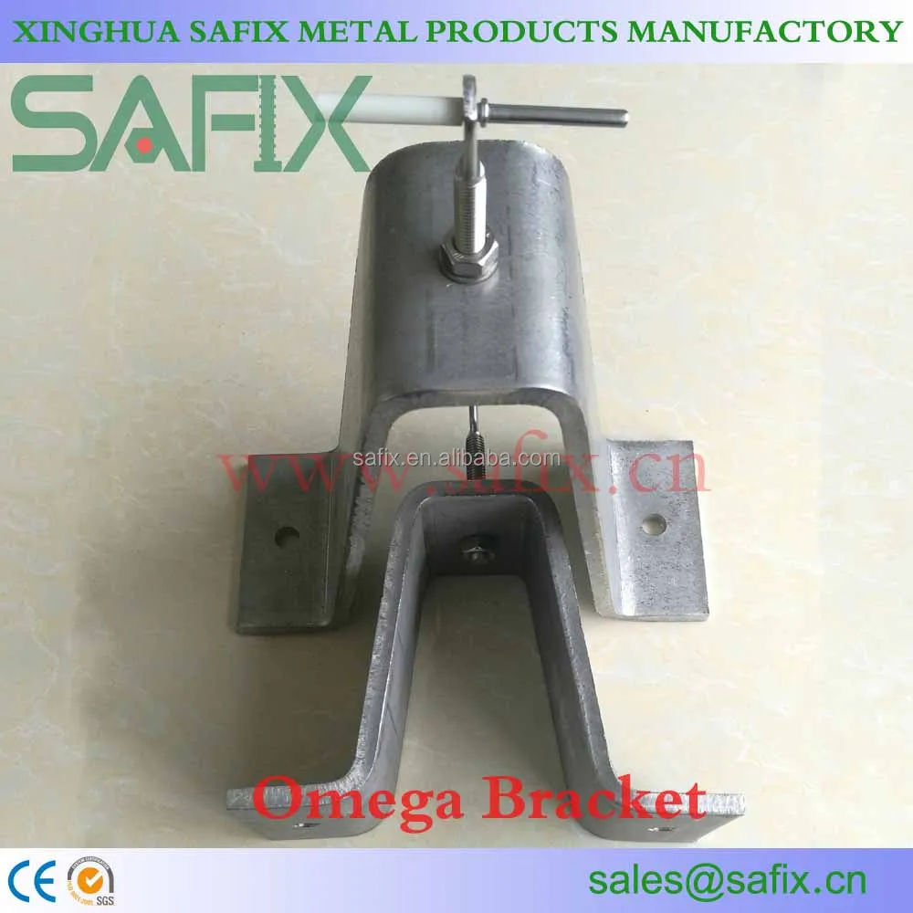 
304 316L Stainless Steel Stone Cladding Omega Bracket for Wall Mounting Anchor 
