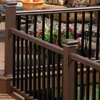horizontal wrought iron top selling new design outdoor galvanized steel metal outdoor railing for steps atlantis rail
