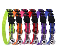 

Safety Reflective Cat Collar Breakaway Buckle Cats Collar With Bell