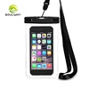 Fashion new design floating IPX8 soft clear mobile cell phone waterproof phone case bag