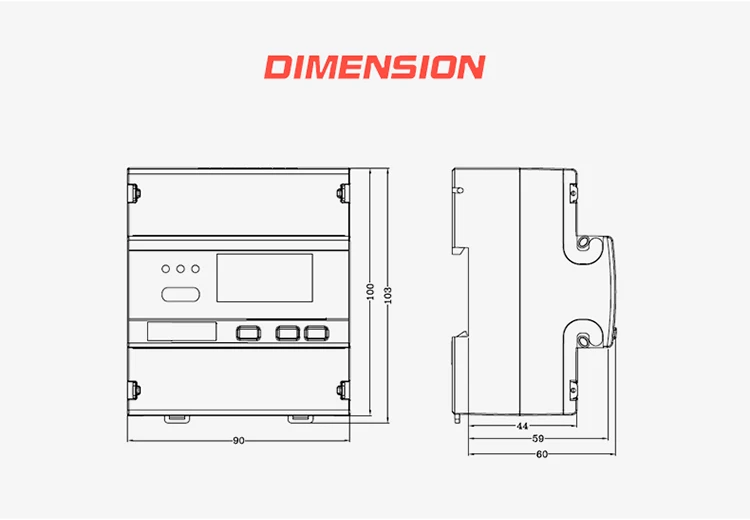 Em537 Ct O Series 3 Phase Bypass Electric Meter Buy Bypass Electric
