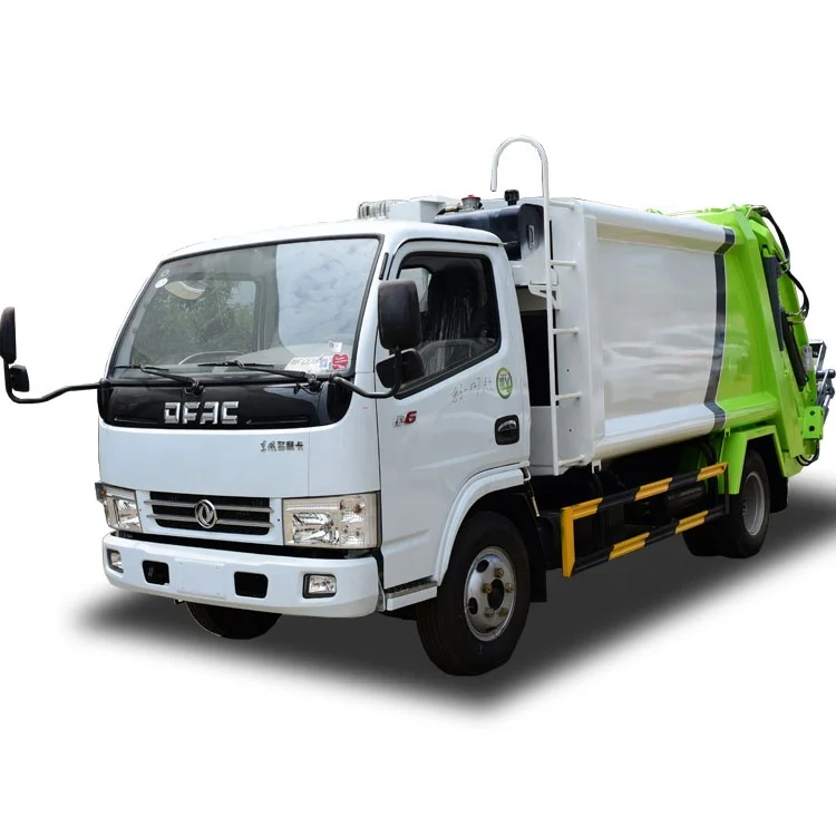 
Dongfeng 4*2 small rear loader compressed garbage truck  (62036134317)