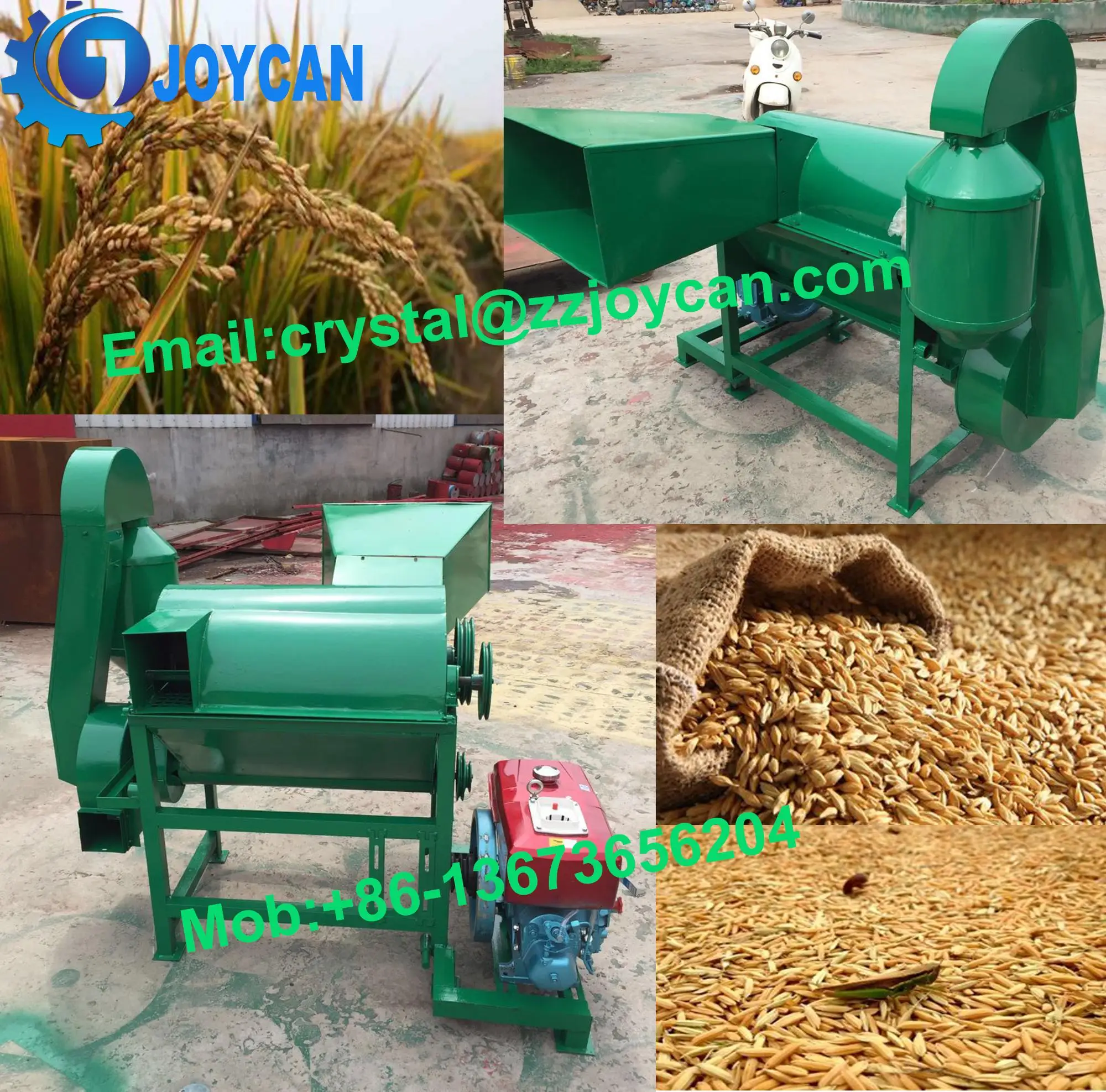 Grain Thresher Soybean Thresher Paddy Rice Thresher For Sale - Buy