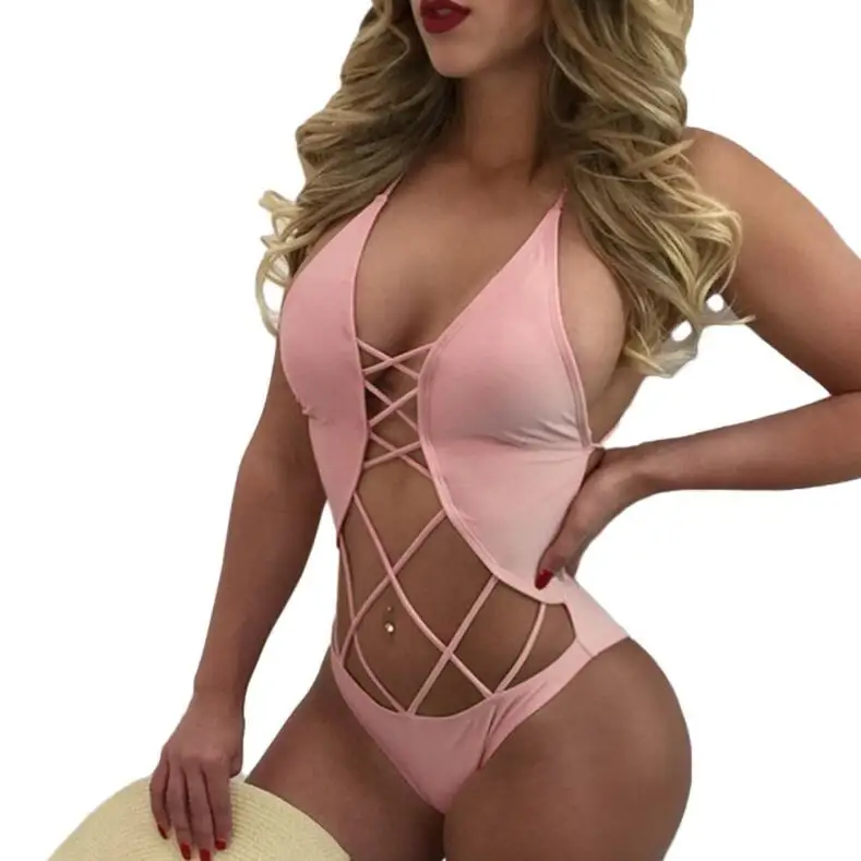 

2019 Wholesale Recycle Material Women's Sexy Hot Bathing Suits Bikini Swimwear