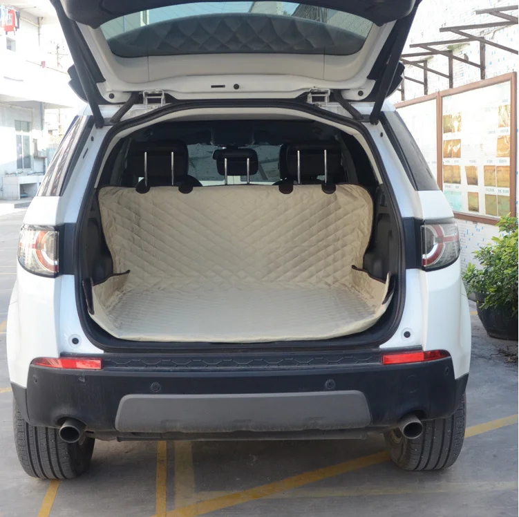 

Car Pet Trunk Mat Tarpaulin Waterproof Oxford Cloth Dog Cat Back Seat Covers Rear Auto Pad Car Protection Blanket, Optional