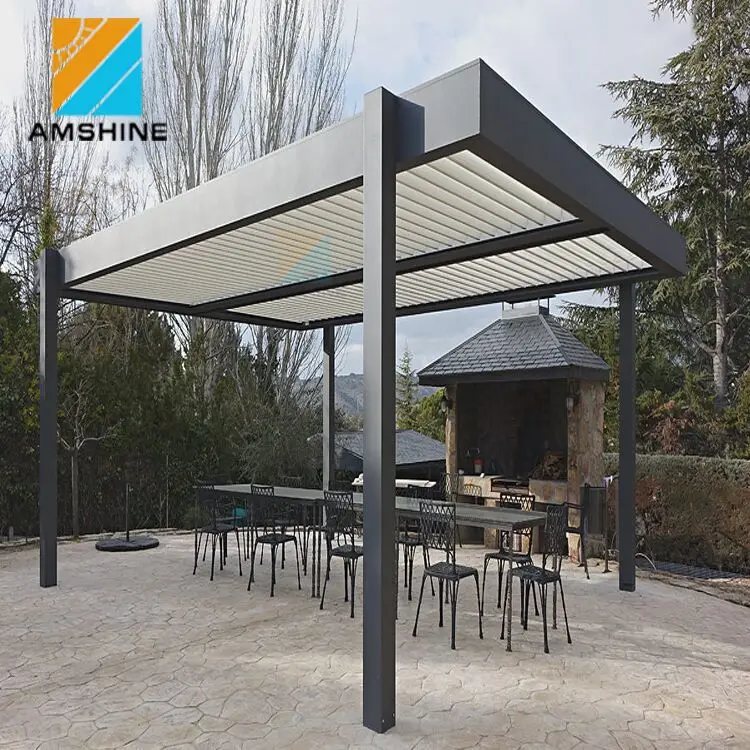 Modern Design 4 X 3 Automatic Raining Proof Louvered Outdoor