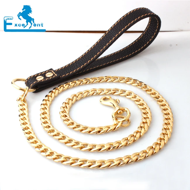 

High quality Metal Chain Dog Leash for large dogs