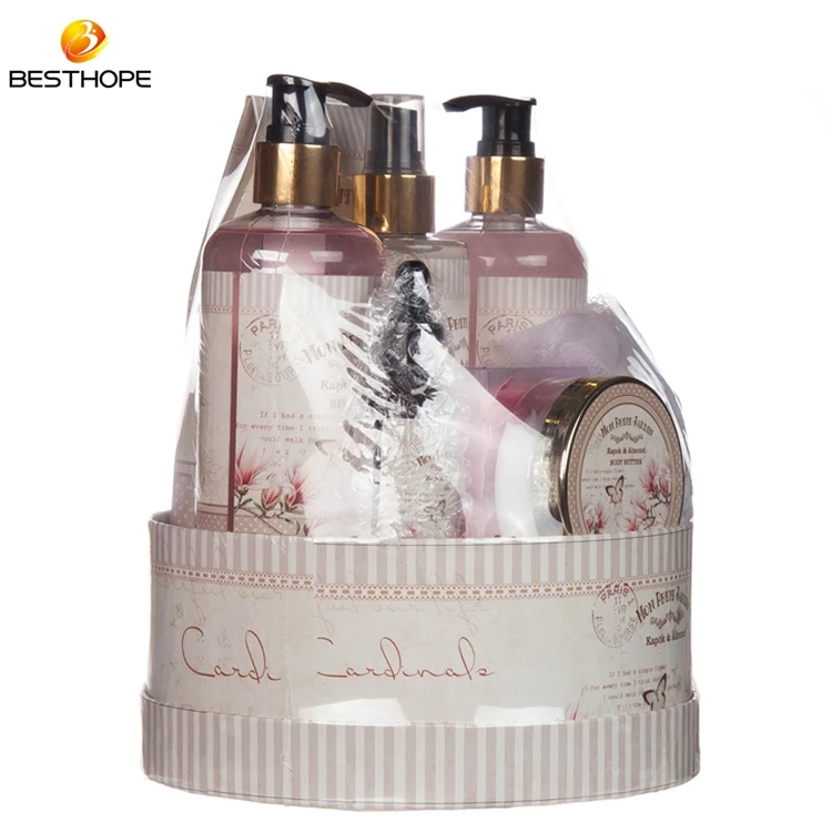 Oem Lady Floral Bath Gift Set With Shower Gel And Bubble Bath Buy
