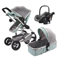 

Cheap price baby car seat carriage 3 in 1 multi-functional baby stroller with Baby carry basket