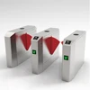Smart Speed Pedestrian Control Electronic Flap Turnstile Rfid Security Gate Barrier
