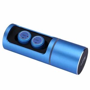 M2 Mini Bluetooth Earphones Mic Charging Box