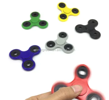 Adult Focus Toy Hand Spinner Tri Spinner Fidget Toy With 