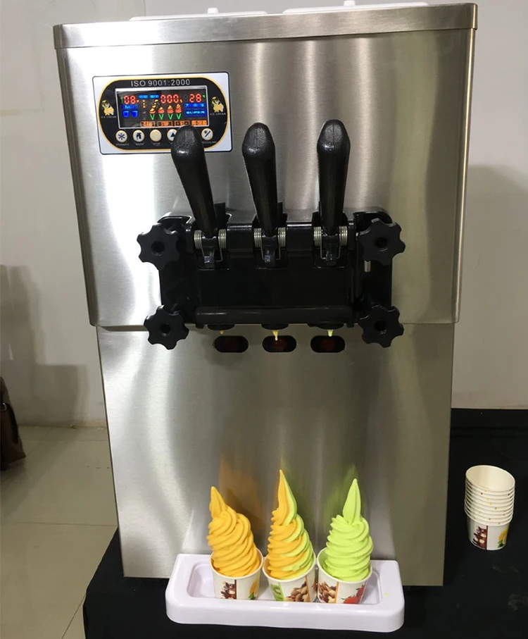 Threeflavors Soft Serve Ice Cream Machine Buy Soft Ice Cream Machine