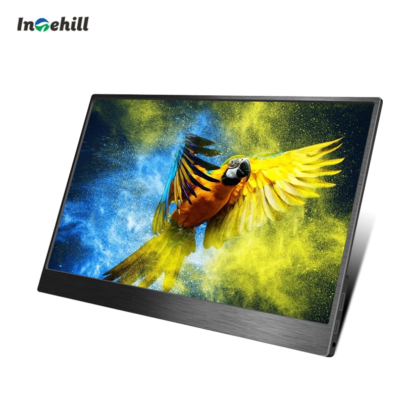 

13.3 inch Portable Monitor Full Hd 1920*1080 Ips narrow frame With USB C 3.1 for PS4 Gaming monitor HDR, Black