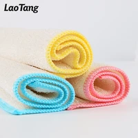 

Detergent free bamboo fiber wash cloth eco-friendly dish towel kitchen cleaning towel for household and hotel