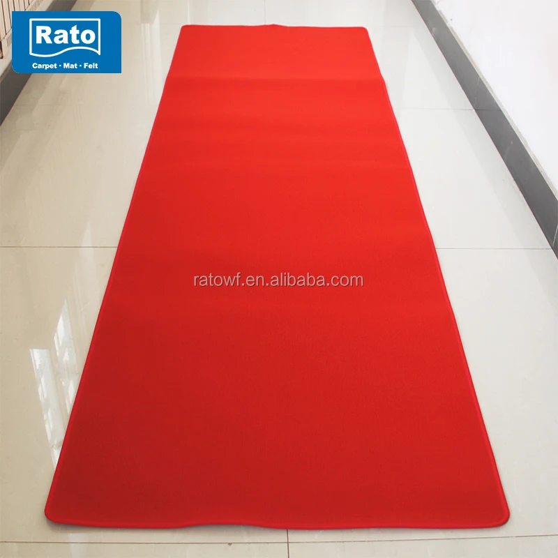 Red Striped Carpet Runner Event Carpet Welcome Carpet Factory Supply