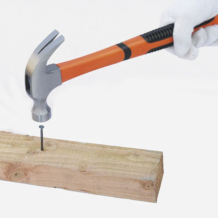 16oz Claw Nail Hammer with Fiberglass Handle