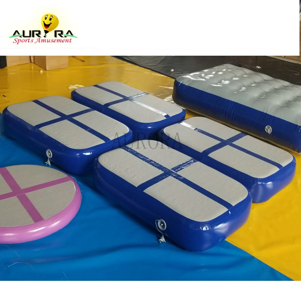 

1m x 0.6m x 0.2m pink gymnastics home used inflatable air board airblock Hand Make Tumbling Air Block, Customized