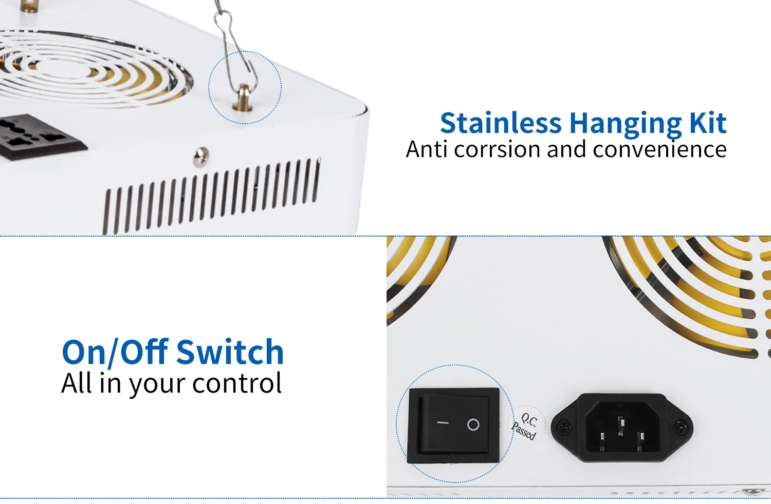 High Power 600 Watt Natural Led Plant Lighting Full Spectrum Hydroponic