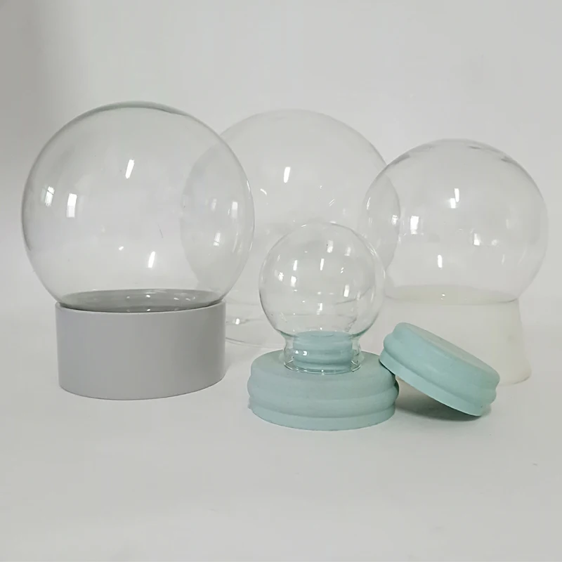 Different Size Diy Glass Globe Empty Snow Globe Plastic Snow Ball Buy Snow Globe Glass Diy,Diy