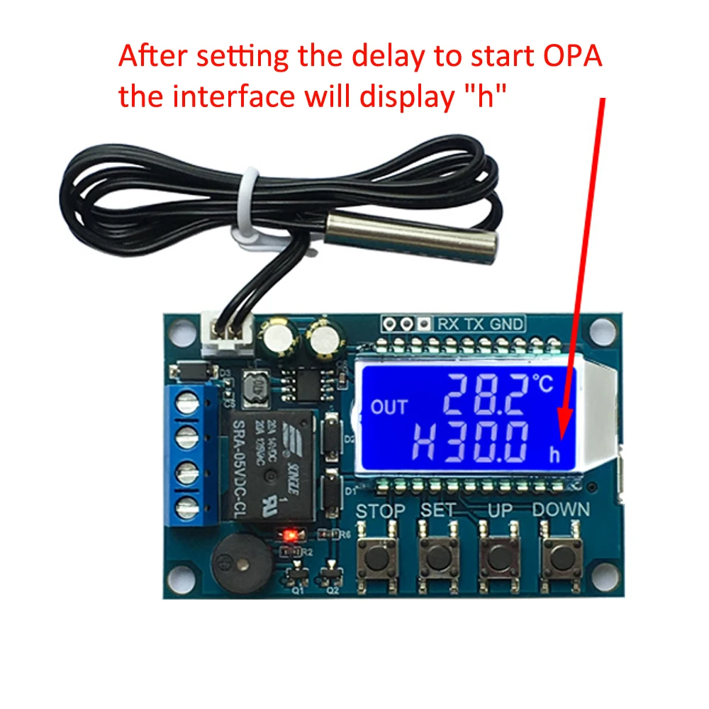 Xyt01 Thermostat Controller Dc 630v 9v 12v 24v Lcd Digital Micro