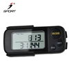 Factory Top Clip on Running Distance Tracker Shoe Multi Function Pedometer with Removable Belt Clip