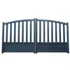 Industrial aluminum alloy sliding aluminum grill gate design for farms