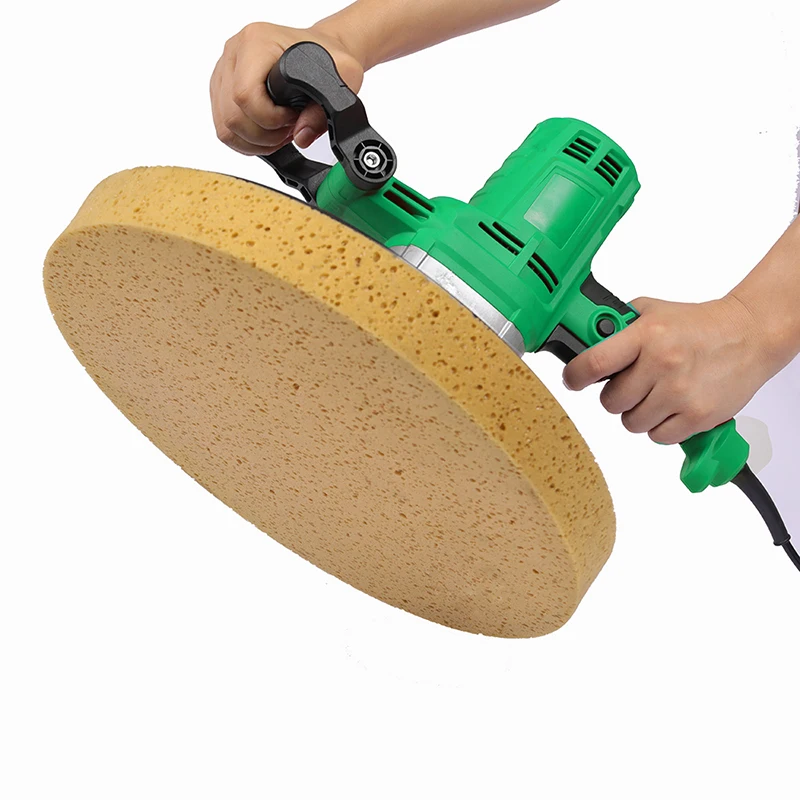 Sponge Disc 390mm Oem Electric Hand Concrete Plastering Wall Polishing
