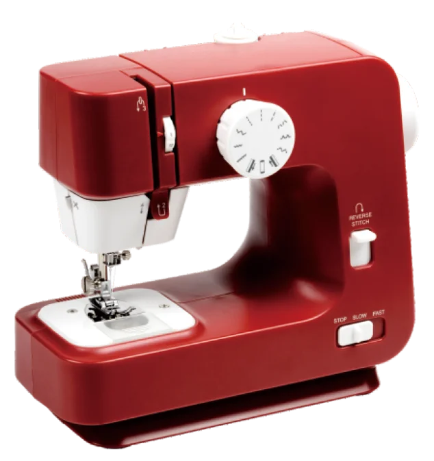 
1501red Sewing Machine  (62210505985)