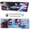 Game Box 4S Arcade Game Console with 815 Retro Video Games 2 Players LED Illuminated Ultra Slim Metal Double Joystick Pandora