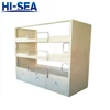 Offshore Interior Furniture Durable Steel Marine Three Layers Bed