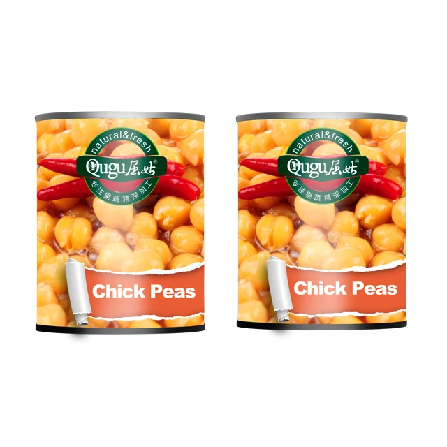 
factory supply new crop canned chick peas in brine 400g 
