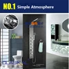 Muti-fuction Round ring color bathroom faucet shower room control panel