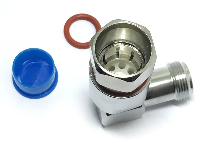 coaxial cable LMR 240 N clamp male straight rf connector