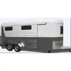 CE Certification and Full Trailer Type 3-horse trailer angle load