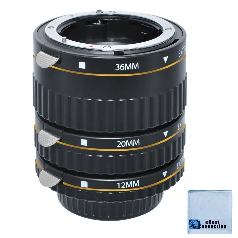 Get Quotations · Auto Focus Macro Extension Tube Set for Nikon D5500 D810  D750 D300 D300S D600 D700 D800